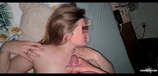  Facial on a very sweet teen...she tried to swallow it again...but it was too hard  - ENFJandINFP